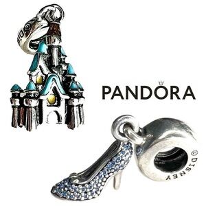 SALE!✨ 2 (TWO) RARE, RETIRED Pandora x Disney Charms, $ Discounted Bundle